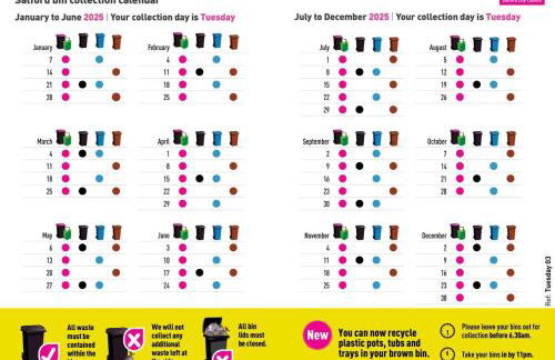 4 Bedroom House in Walkden with Free Parking, by Short Term Digs Short Lets & Serviced Accommodation - Foto 61