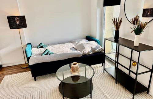 FeWo Palmtrees 2 - Große und moderne 2 Zimmerwohnung mit französischem Balkon in Gladbeck-Mitte nähe Movie Park und Veltins Arena - Foto 14