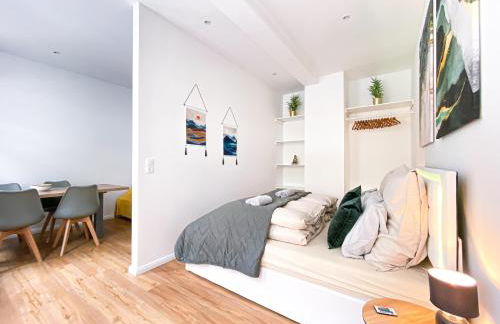 Freundliche Ferienwohnung mit Regendusche, Küche, Waschmaschine&Trockner, TV, WLAN - Photo 6