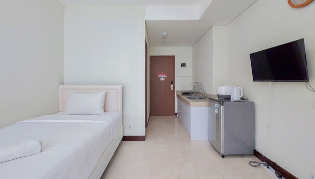Good Price And Homey Studio Apartment At B Residence - Foto 2, Habitación