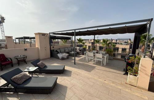 Higuericas Costa 222 Härlig takterrass med havsutsikt - Pool och 250m till stranden - Foto 32