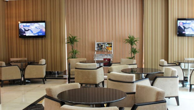 Sitzecke in der Lobby