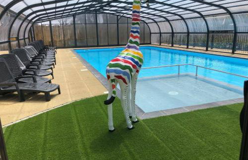 Mobil home domaine avec piscine proche mer - Foto 16