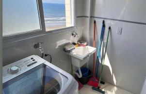 APTO BEIRA MAR - ACONCHEGANTE _ VARANDA GOURMET - WIFI - NETFLIX - TV A CABO - PRAIA GRANDE - Photo 9