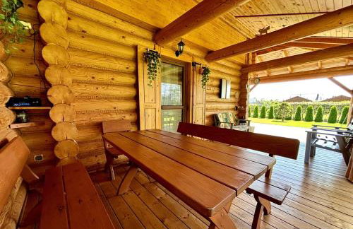 Dom Wakacyjny Złoto Północy na wyłączność, parking, plac zabaw, tarasy - Foto 16