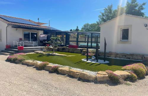 L'Aurore Love Room de prestige jacuzzi sauna piscine chauffée cuisine - Foto 57