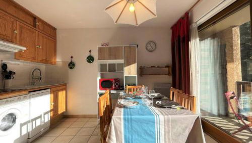 Serre Chevalier, appartement T3, 4 personnes plein sud avec balcon, près des pistes, Meublé touristique 3 étoiles - Foto 3