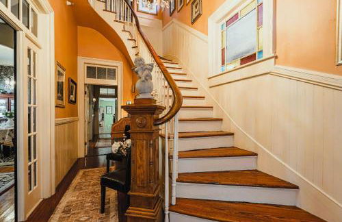 Master King Room Victorian with Private Bathroom in a Historic house - Foto 29