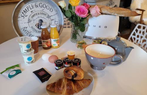 -Parking privé -Maison Entière -Balancoire en intérieur-Coeur historique -La Clef de Honfleur - Foto 16