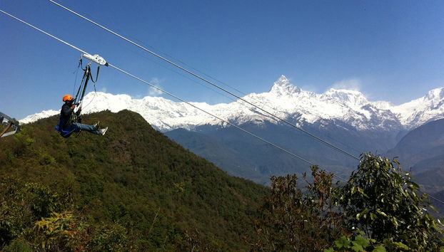 Zip-Flyer en Pokhara - Foto 3