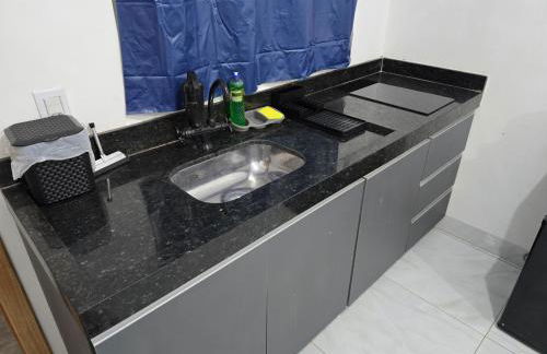 Flat completo 7 com ar condicionado e local calmo e tranquilo - Foto 11