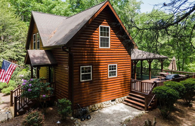 Tree Top Lodge - Gorgeous Lake Cabin With Hot Tub & Magnificent Views Of Forests And Mountains! 3 Bedroom Cabin by Redawning - Foto 48