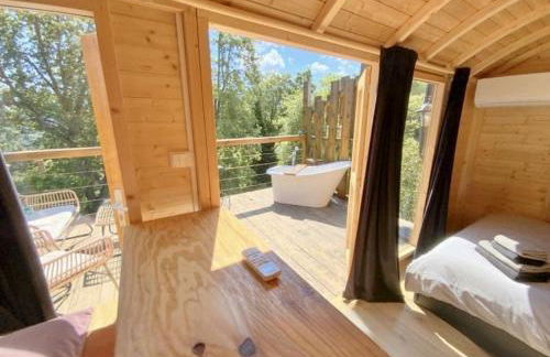 Tiny house Murato - Terrace on stilts - Nature - Foto 16