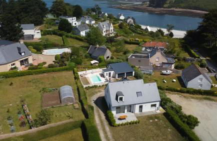 TY KREIZH - Maison neuve avec piscine proche mer - Foto 29