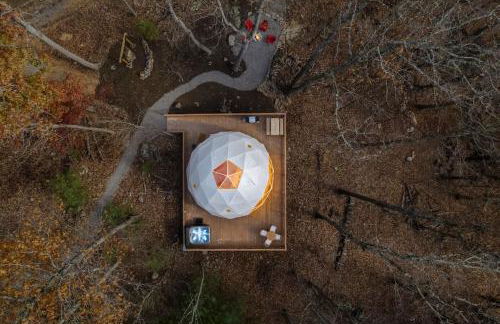 Glamping Dome w Hot Tub Fire Pit & River Access - Foto 75