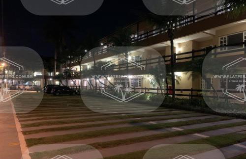 Flat Perfeito Flat Amarilis em Riviera São Lourenço com café da manhã e enxoval completo toalhas praia e piscina com trocas - Foto 29