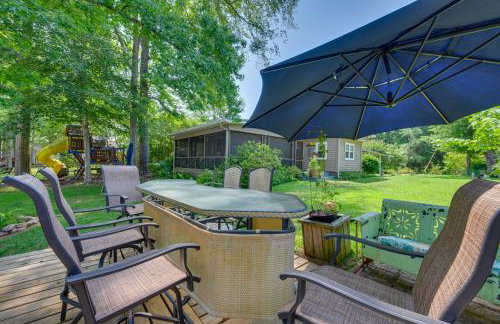 Lake Sinclair Crooked Creek Cottage with Fire Pit! - Foto 23