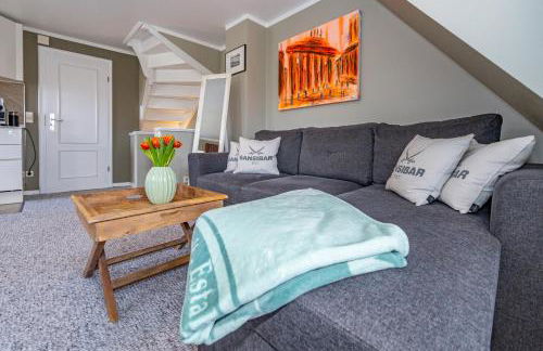 Gemütliche Wohnung unter Reet mit Pool und Sauna in Keitum - Photo 5