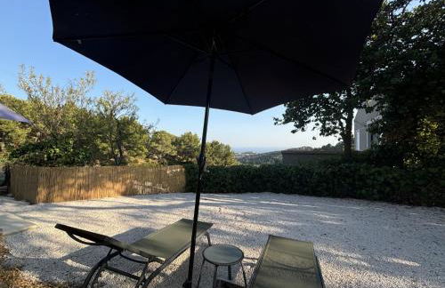 Haut de villa, vue mer panoramique - Foto 15