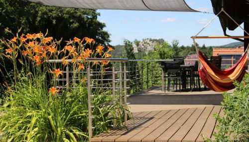 Ferienhaus Kraxlhütte Waltersdorf - Foto 5, Garden, Garden view