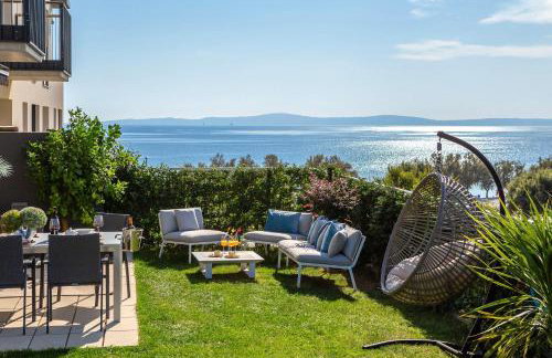 New LUXURY apartment with sea view and PRIVATE heated pool, 50m from the beach - Foto 5