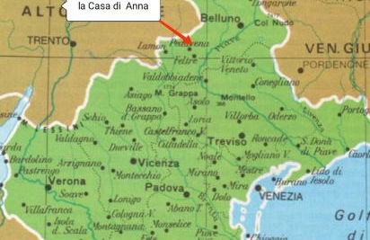 La Casa di Anna nel Parco delle Dolomiti Croce d' Aune 1000 ml slm - Foto 57