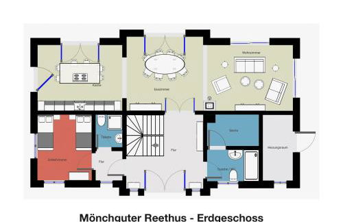 Mönchguter Reethus mit Wasserblick, Kamin, Sauna - Foto 35