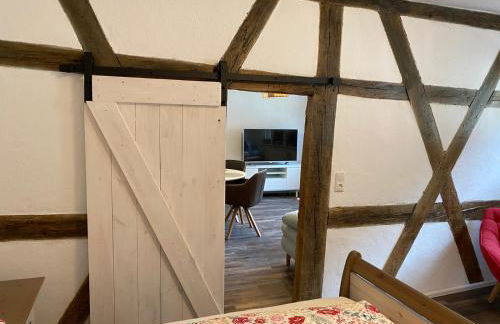 Schöne Ferienwohnung Burgruine Fachwerkhaus - Photo 9