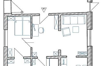 stilvolle, zentrale Ferienwohnung Bocksbruecke mit Parkplatz - Foto 9