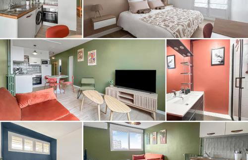 Cosy T3 Plein Centre, Clim & Balcon - Foto 33