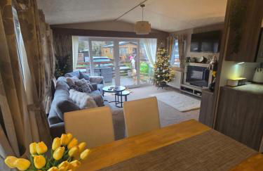 Chillingham lodge with hot tub Felmoor Park - Foto 8