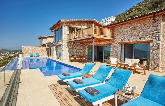 Kalkan Ultra Luks Villa 3 Yatak Odalı - Foto 15