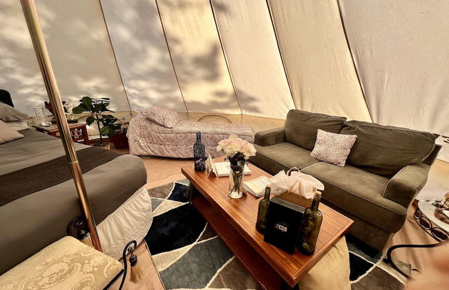 Stunning 1-bed Glamping Tent in Cleveland - Foto 18