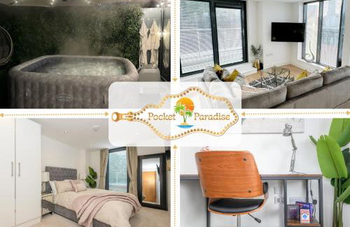 Luxury Penthouse with Private Hot Tub Overlooking Leeds City Centre - Foto 14