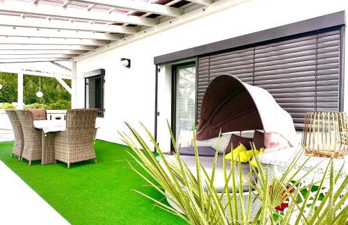 Ferienhaus zur Waldauer Höhe mit 3 SZ, 120qm & 40qm Balkon - Foto 46