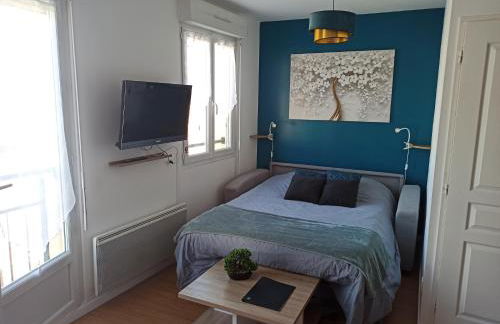 Studio cosy, Meaux centre, Disney-Paris, proche gare et activités - Foto 5