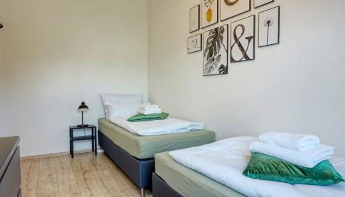 Großzügiges Industrie Design Apartment für bis zu 6 Personen, Nähe Messe und DUS, verkehrsgünstig - Familien, Gruppen und Firmen - Foto 3, towels