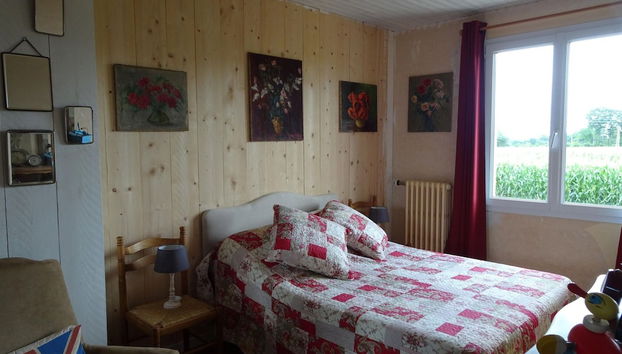 Country House in Normandy Near Portbail Beach - Foto 2, Habitación