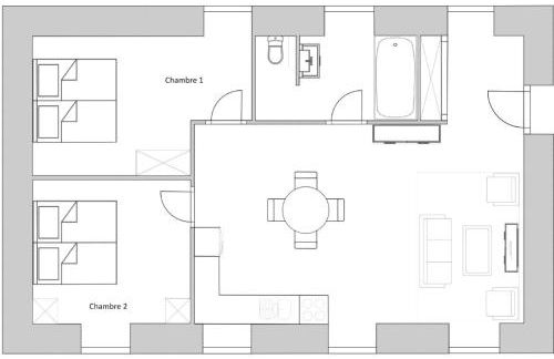 Gîtes L'Escargot Bleu - Foto 47