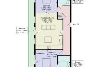 Step Free 2 Bed 2 bath Oasis FlatIClose to David Lloyd Gym with Fully Equipped Kitchen& Parking in DartfordIMins from station and 45 mins into Central London - Photo 6