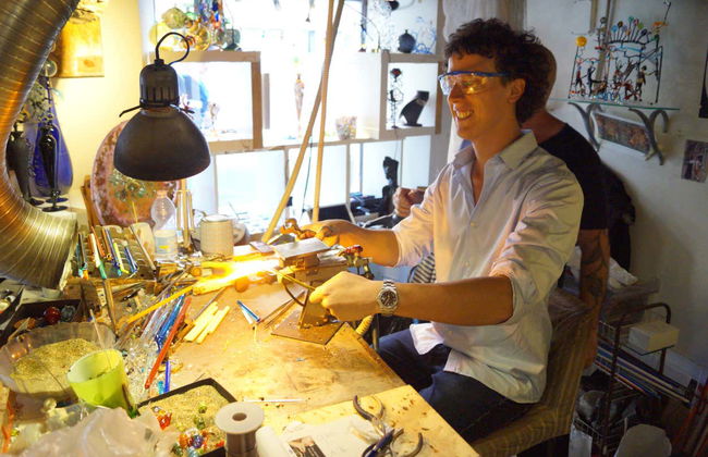 Taller de vidrio veneciano - Foto 1