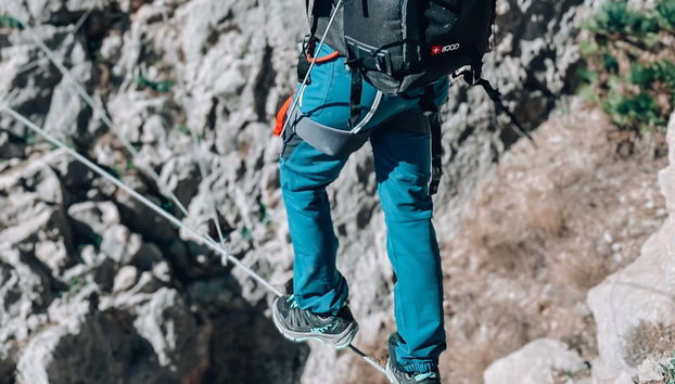Walking on the Via ferrata