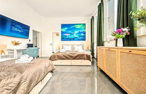 Scandi Loft für bis zu 12, Whirlpool, Sauna, Gaming, Nordstadt - Foto 48