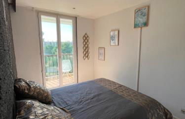 Apt Chic with view on Collines de Marcel Pagnol Wifi free parking and clim - Foto 5