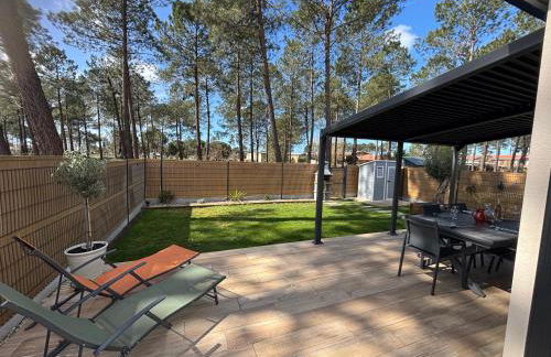 Maison neuve classement 3 étoiles avec accès privé piste cyclable, 6 personnes - Foto 18