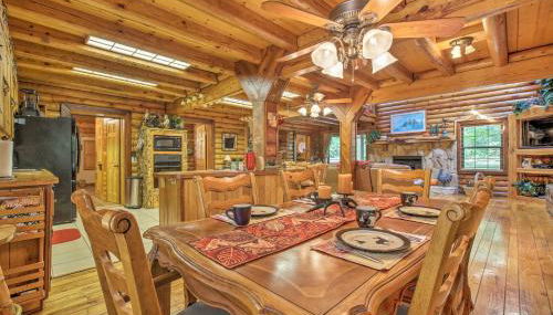 Log Cabin Sanctuary in Inverness with Furnished Deck - Foto 5