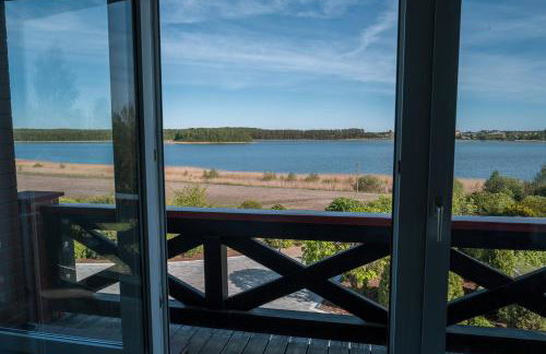 Dom na wzgórzu z widokiem na jezioro z balią i sauną - Foto 36