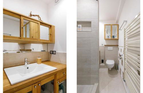 Grand Studio neuf face port et plage, parking privé - Foto 17