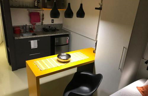 Apto Studio 501 mobiliado com linda vista - Foto 3