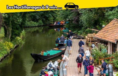 Le Triplex Confort I Parking gratuit I Centre Amiens - Foto 25